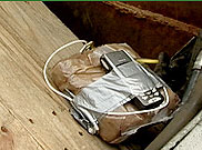 image of improvised explosive device using a cell phone