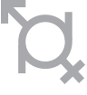 Gender-fluid symbol